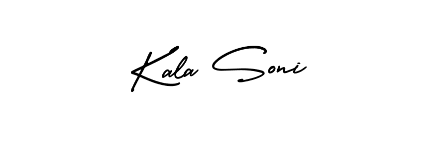 Similarly AmerikaSignatureDemo-Regular is the best handwritten signature design. Signature creator online .You can use it as an online autograph creator for name Kala Soni. Kala Soni signature style 3 images and pictures png