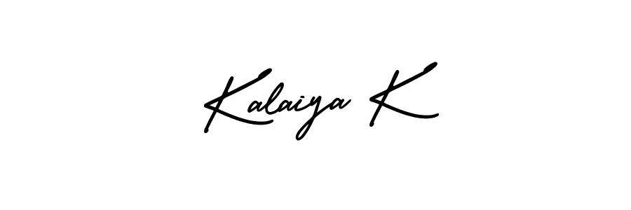 See photos of Kalaiya K official signature by Spectra . Check more albums & portfolios. Read reviews & check more about AmerikaSignatureDemo-Regular font. Kalaiya K signature style 3 images and pictures png