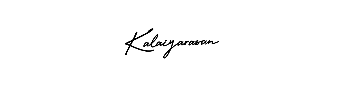 Use a signature maker to create a handwritten signature online. With this signature software, you can design (AmerikaSignatureDemo-Regular) your own signature for name Kalaiyarasan. Kalaiyarasan signature style 3 images and pictures png