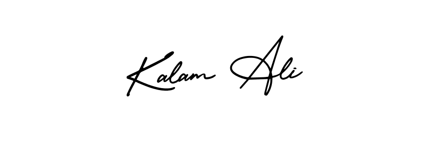 It looks lik you need a new signature style for name Kalam Ali. Design unique handwritten (AmerikaSignatureDemo-Regular) signature with our free signature maker in just a few clicks. Kalam Ali signature style 3 images and pictures png