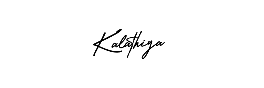 It looks lik you need a new signature style for name Kalathiya. Design unique handwritten (AmerikaSignatureDemo-Regular) signature with our free signature maker in just a few clicks. Kalathiya signature style 3 images and pictures png