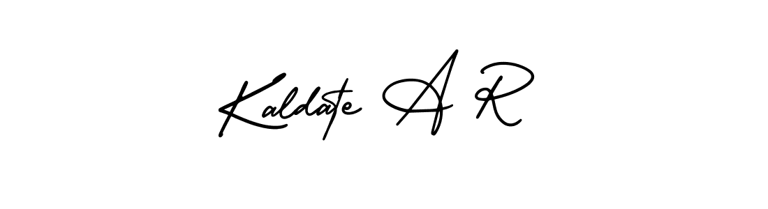 How to Draw Kaldate A R signature style? AmerikaSignatureDemo-Regular is a latest design signature styles for name Kaldate A R. Kaldate A R signature style 3 images and pictures png