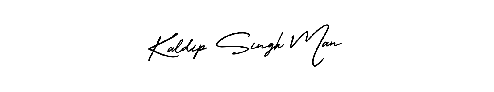 Create a beautiful signature design for name Kaldip Singh Man. With this signature (AmerikaSignatureDemo-Regular) fonts, you can make a handwritten signature for free. Kaldip Singh Man signature style 3 images and pictures png