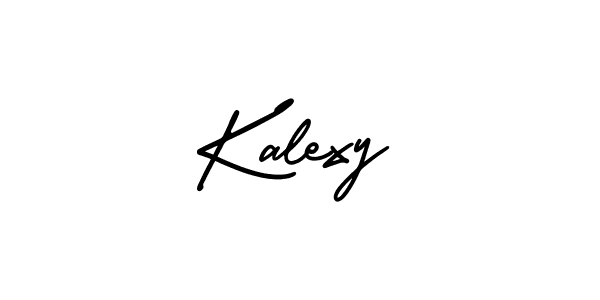 Kalexy stylish signature style. Best Handwritten Sign (AmerikaSignatureDemo-Regular) for my name. Handwritten Signature Collection Ideas for my name Kalexy. Kalexy signature style 3 images and pictures png
