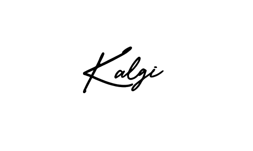 Kalgi stylish signature style. Best Handwritten Sign (AmerikaSignatureDemo-Regular) for my name. Handwritten Signature Collection Ideas for my name Kalgi. Kalgi signature style 3 images and pictures png