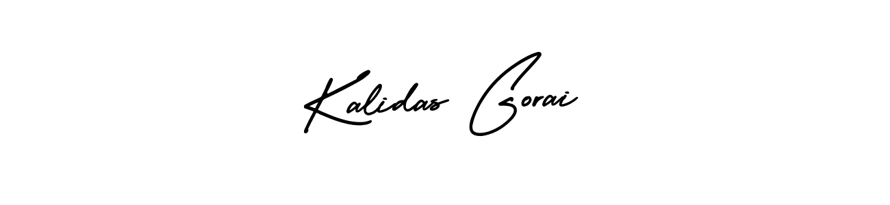 It looks lik you need a new signature style for name Kalidas Gorai. Design unique handwritten (AmerikaSignatureDemo-Regular) signature with our free signature maker in just a few clicks. Kalidas Gorai signature style 3 images and pictures png