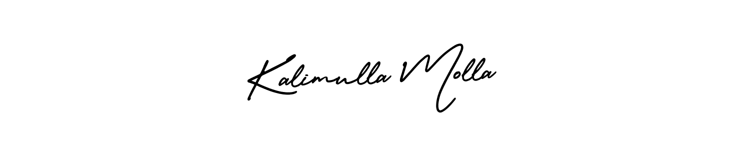 How to make Kalimulla Molla signature? AmerikaSignatureDemo-Regular is a professional autograph style. Create handwritten signature for Kalimulla Molla name. Kalimulla Molla signature style 3 images and pictures png