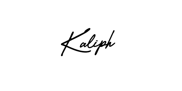 This is the best signature style for the Kaliph name. Also you like these signature font (AmerikaSignatureDemo-Regular). Mix name signature. Kaliph signature style 3 images and pictures png