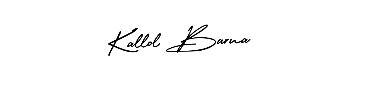 How to make Kallol Barua signature? AmerikaSignatureDemo-Regular is a professional autograph style. Create handwritten signature for Kallol Barua name. Kallol Barua signature style 3 images and pictures png