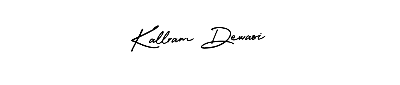 Make a beautiful signature design for name Kallram Dewasi. Use this online signature maker to create a handwritten signature for free. Kallram Dewasi signature style 3 images and pictures png