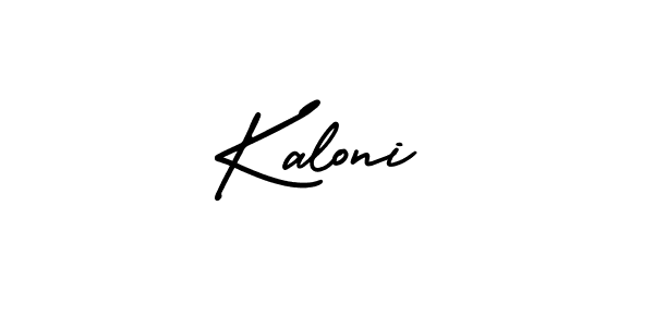 Make a beautiful signature design for name Kaloni. Use this online signature maker to create a handwritten signature for free. Kaloni signature style 3 images and pictures png