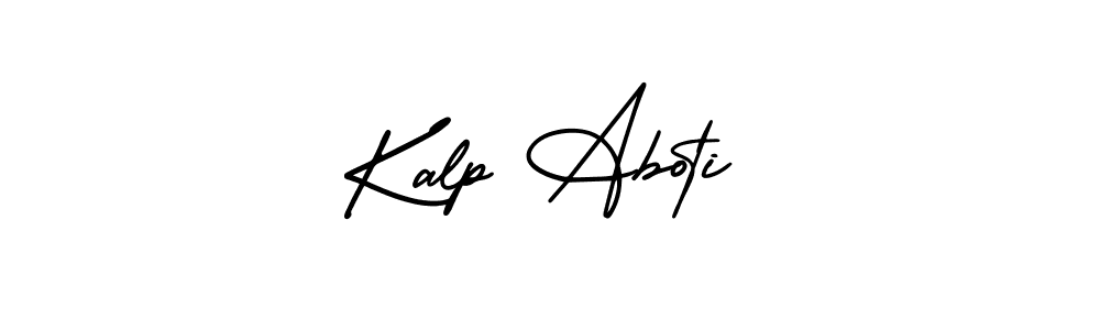 AmerikaSignatureDemo-Regular is a professional signature style that is perfect for those who want to add a touch of class to their signature. It is also a great choice for those who want to make their signature more unique. Get Kalp Aboti name to fancy signature for free. Kalp Aboti signature style 3 images and pictures png