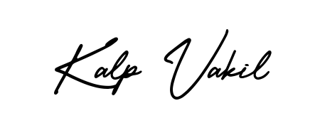 Use a signature maker to create a handwritten signature online. With this signature software, you can design (AmerikaSignatureDemo-Regular) your own signature for name Kalp Vakil. Kalp Vakil signature style 3 images and pictures png