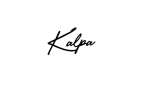 Create a beautiful signature design for name Kalpa. With this signature (AmerikaSignatureDemo-Regular) fonts, you can make a handwritten signature for free. Kalpa signature style 3 images and pictures png