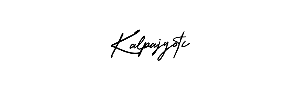 Create a beautiful signature design for name Kalpajyoti. With this signature (AmerikaSignatureDemo-Regular) fonts, you can make a handwritten signature for free. Kalpajyoti signature style 3 images and pictures png