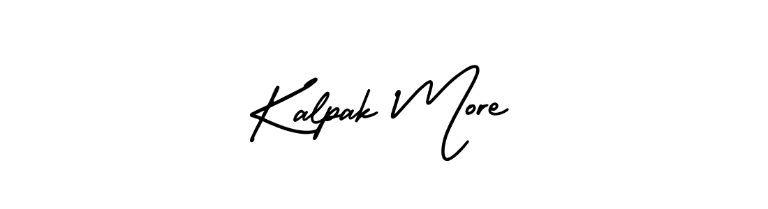 It looks lik you need a new signature style for name Kalpak More. Design unique handwritten (AmerikaSignatureDemo-Regular) signature with our free signature maker in just a few clicks. Kalpak More signature style 3 images and pictures png