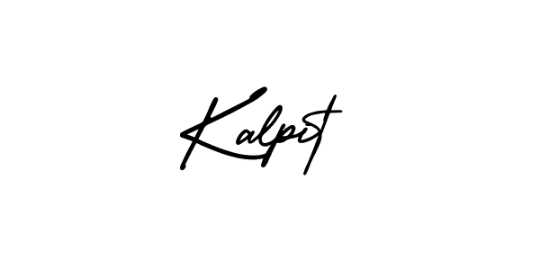 It looks lik you need a new signature style for name Kalpit. Design unique handwritten (AmerikaSignatureDemo-Regular) signature with our free signature maker in just a few clicks. Kalpit signature style 3 images and pictures png