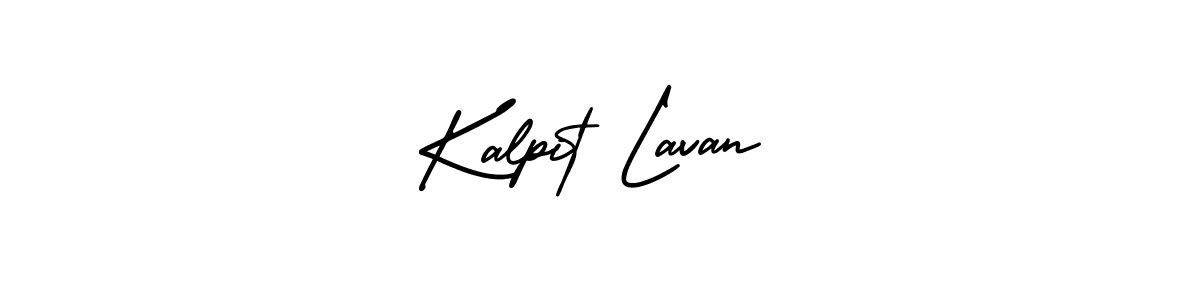 Also You can easily find your signature by using the search form. We will create Kalpit Lavan name handwritten signature images for you free of cost using AmerikaSignatureDemo-Regular sign style. Kalpit Lavan signature style 3 images and pictures png