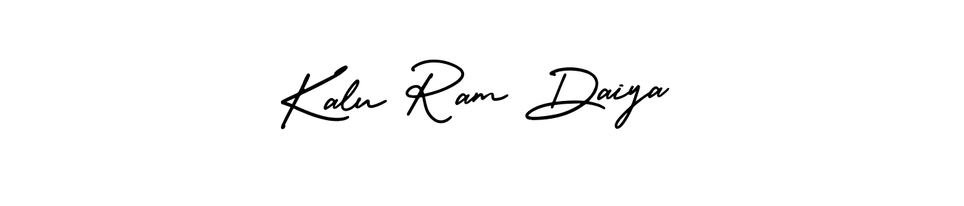 Make a beautiful signature design for name Kalu Ram Daiya. With this signature (AmerikaSignatureDemo-Regular) style, you can create a handwritten signature for free. Kalu Ram Daiya signature style 3 images and pictures png