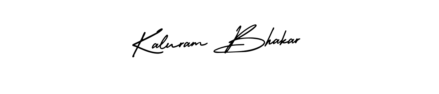 Make a beautiful signature design for name Kaluram Bhakar. With this signature (AmerikaSignatureDemo-Regular) style, you can create a handwritten signature for free. Kaluram Bhakar signature style 3 images and pictures png