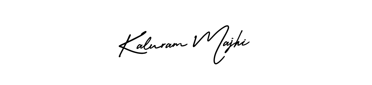 How to make Kaluram Majhi signature? AmerikaSignatureDemo-Regular is a professional autograph style. Create handwritten signature for Kaluram Majhi name. Kaluram Majhi signature style 3 images and pictures png