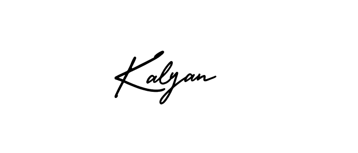 Make a beautiful signature design for name Kalyan . With this signature (AmerikaSignatureDemo-Regular) style, you can create a handwritten signature for free. Kalyan  signature style 3 images and pictures png