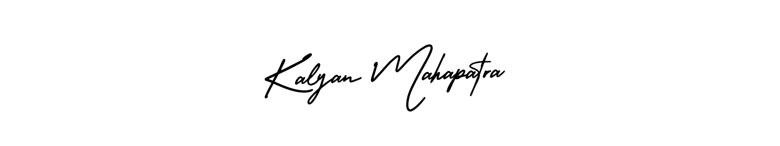 You should practise on your own different ways (AmerikaSignatureDemo-Regular) to write your name (Kalyan Mahapatra) in signature. don't let someone else do it for you. Kalyan Mahapatra signature style 3 images and pictures png