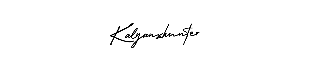 It looks lik you need a new signature style for name Kalyanxhunter. Design unique handwritten (AmerikaSignatureDemo-Regular) signature with our free signature maker in just a few clicks. Kalyanxhunter signature style 3 images and pictures png