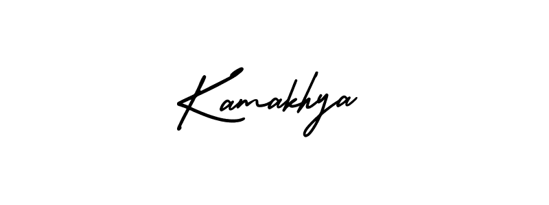 Make a beautiful signature design for name Kamakhya. With this signature (AmerikaSignatureDemo-Regular) style, you can create a handwritten signature for free. Kamakhya signature style 3 images and pictures png