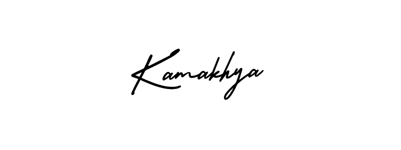 Make a beautiful signature design for name Kamakhya. With this signature (AmerikaSignatureDemo-Regular) style, you can create a handwritten signature for free. Kamakhya signature style 3 images and pictures png