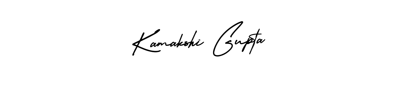 How to make Kamakshi Gupta signature? AmerikaSignatureDemo-Regular is a professional autograph style. Create handwritten signature for Kamakshi Gupta name. Kamakshi Gupta signature style 3 images and pictures png