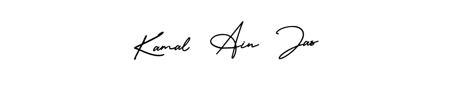 Also You can easily find your signature by using the search form. We will create Kamal  Ain  Jas name handwritten signature images for you free of cost using AmerikaSignatureDemo-Regular sign style. Kamal  Ain  Jas signature style 3 images and pictures png
