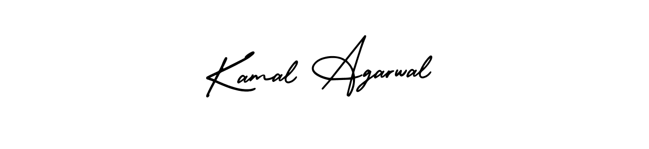 The best way (AmerikaSignatureDemo-Regular) to make a short signature is to pick only two or three words in your name. The name Kamal Agarwal include a total of six letters. For converting this name. Kamal Agarwal signature style 3 images and pictures png