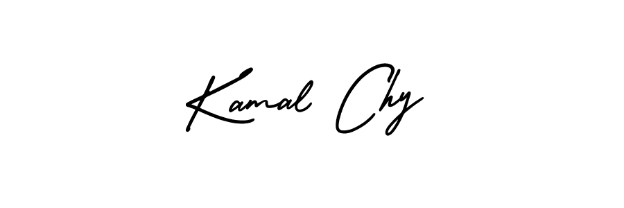 Kamal Chy stylish signature style. Best Handwritten Sign (AmerikaSignatureDemo-Regular) for my name. Handwritten Signature Collection Ideas for my name Kamal Chy. Kamal Chy signature style 3 images and pictures png