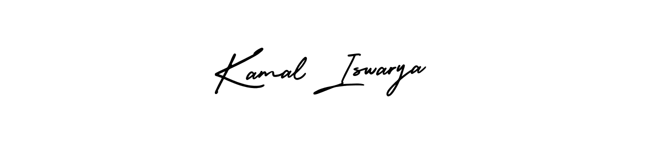 It looks lik you need a new signature style for name Kamal Iswarya. Design unique handwritten (AmerikaSignatureDemo-Regular) signature with our free signature maker in just a few clicks. Kamal Iswarya signature style 3 images and pictures png