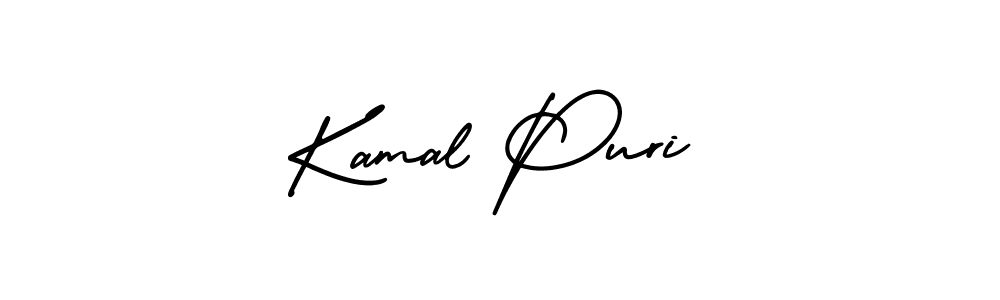 How to Draw Kamal Puri signature style? AmerikaSignatureDemo-Regular is a latest design signature styles for name Kamal Puri. Kamal Puri signature style 3 images and pictures png