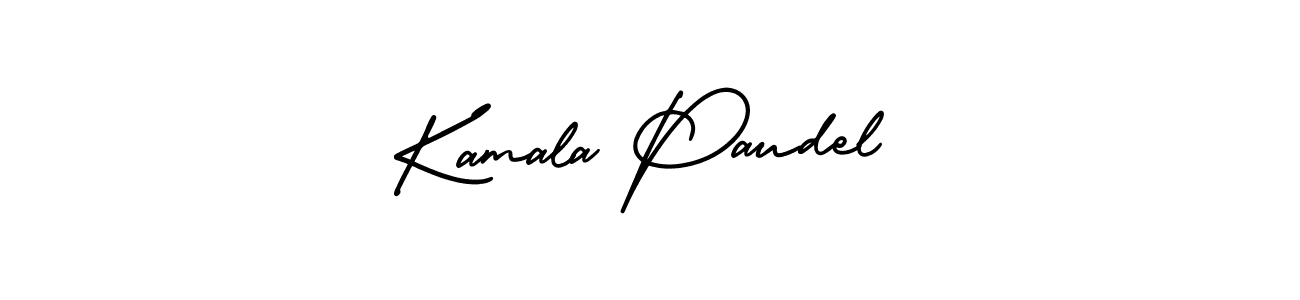 You can use this online signature creator to create a handwritten signature for the name Kamala Paudel. This is the best online autograph maker. Kamala Paudel signature style 3 images and pictures png