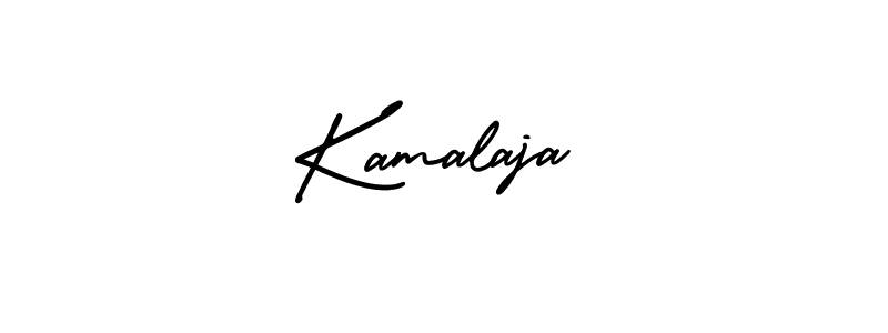Design your own signature with our free online signature maker. With this signature software, you can create a handwritten (AmerikaSignatureDemo-Regular) signature for name Kamalaja. Kamalaja signature style 3 images and pictures png