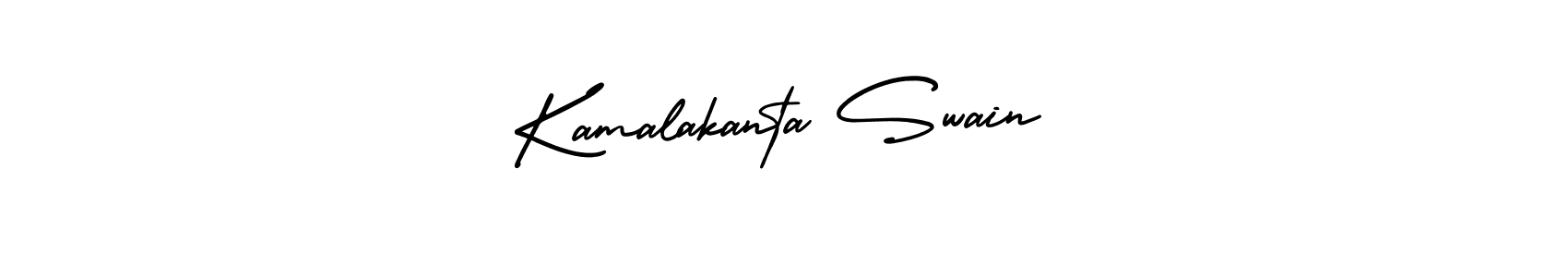Use a signature maker to create a handwritten signature online. With this signature software, you can design (AmerikaSignatureDemo-Regular) your own signature for name Kamalakanta Swain. Kamalakanta Swain signature style 3 images and pictures png