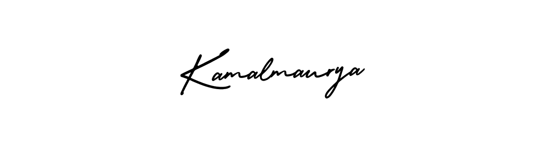 The best way (AmerikaSignatureDemo-Regular) to make a short signature is to pick only two or three words in your name. The name Kamalmaurya include a total of six letters. For converting this name. Kamalmaurya signature style 3 images and pictures png