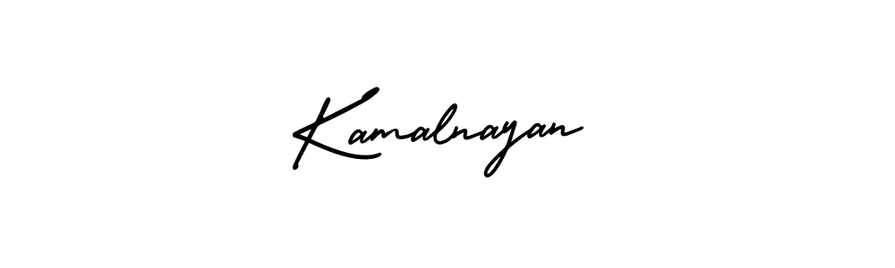 How to make Kamalnayan name signature. Use AmerikaSignatureDemo-Regular style for creating short signs online. This is the latest handwritten sign. Kamalnayan signature style 3 images and pictures png