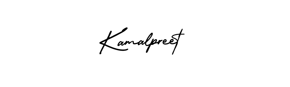 Design your own signature with our free online signature maker. With this signature software, you can create a handwritten (AmerikaSignatureDemo-Regular) signature for name Kamalpreet. Kamalpreet signature style 3 images and pictures png