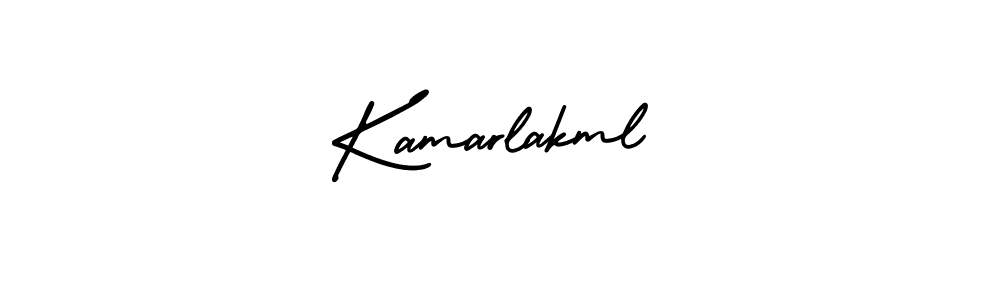 How to make Kamarlakml signature? AmerikaSignatureDemo-Regular is a professional autograph style. Create handwritten signature for Kamarlakml name. Kamarlakml signature style 3 images and pictures png