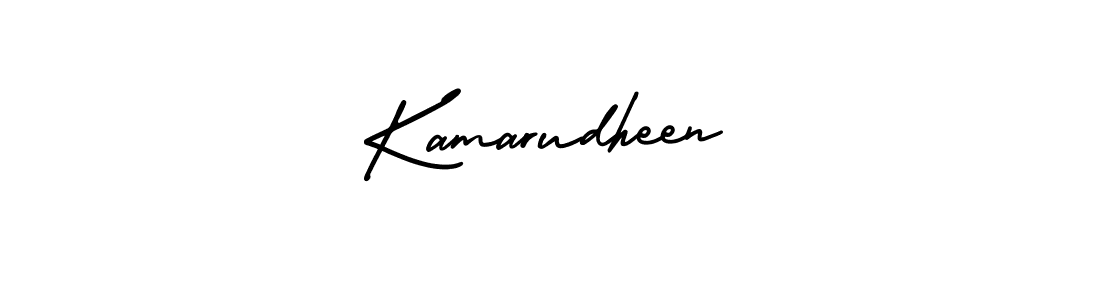 The best way (AmerikaSignatureDemo-Regular) to make a short signature is to pick only two or three words in your name. The name Kamarudheen include a total of six letters. For converting this name. Kamarudheen signature style 3 images and pictures png