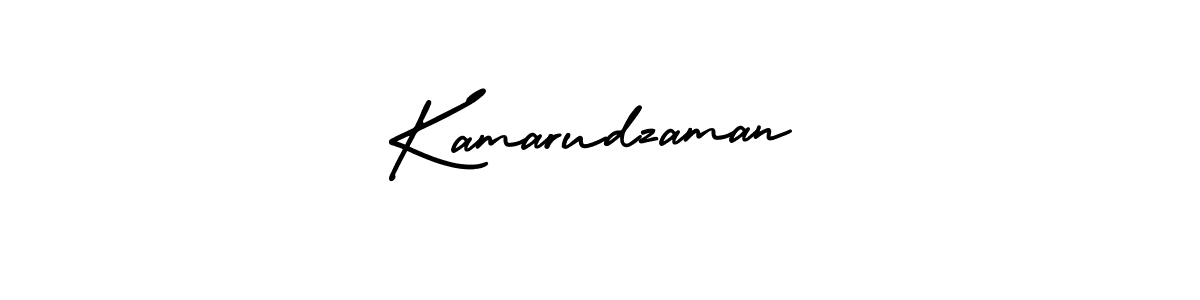 Also we have Kamarudzaman name is the best signature style. Create professional handwritten signature collection using AmerikaSignatureDemo-Regular autograph style. Kamarudzaman signature style 3 images and pictures png
