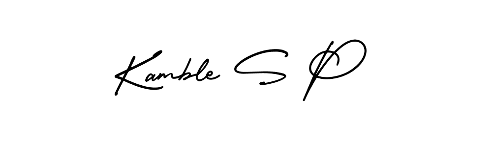 Also we have Kamble S P name is the best signature style. Create professional handwritten signature collection using AmerikaSignatureDemo-Regular autograph style. Kamble S P signature style 3 images and pictures png