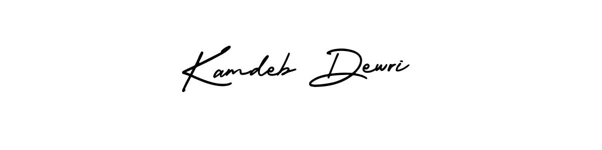 Check out images of Autograph of Kamdeb Dewri name. Actor Kamdeb Dewri Signature Style. AmerikaSignatureDemo-Regular is a professional sign style online. Kamdeb Dewri signature style 3 images and pictures png