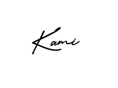 Similarly AmerikaSignatureDemo-Regular is the best handwritten signature design. Signature creator online .You can use it as an online autograph creator for name Kami. Kami signature style 3 images and pictures png