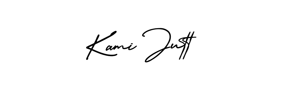 Once you've used our free online signature maker to create your best signature AmerikaSignatureDemo-Regular style, it's time to enjoy all of the benefits that Kami Jutt name signing documents. Kami Jutt signature style 3 images and pictures png