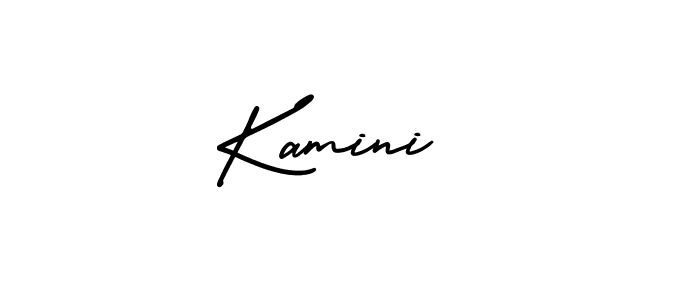 Make a beautiful signature design for name Kamini . Use this online signature maker to create a handwritten signature for free. Kamini  signature style 3 images and pictures png